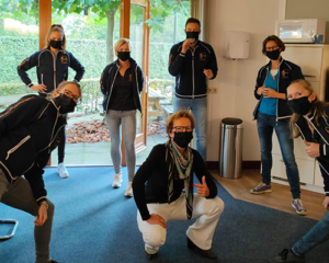 mondkapjes bij Arcus Fysiotherapie Zutphen